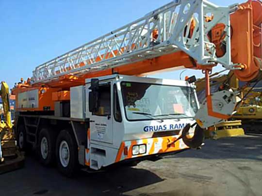 Alquiler de gruas en Arequipa