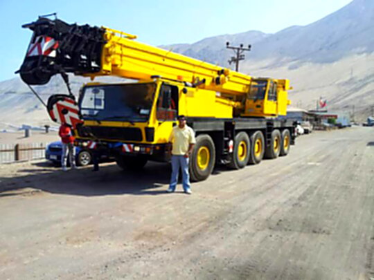 Alquiler de gruas en Arequipa