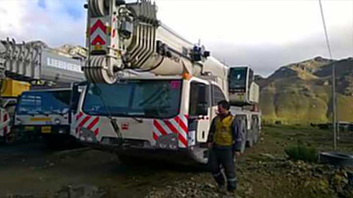 Alquiler de gruas en Arequipa